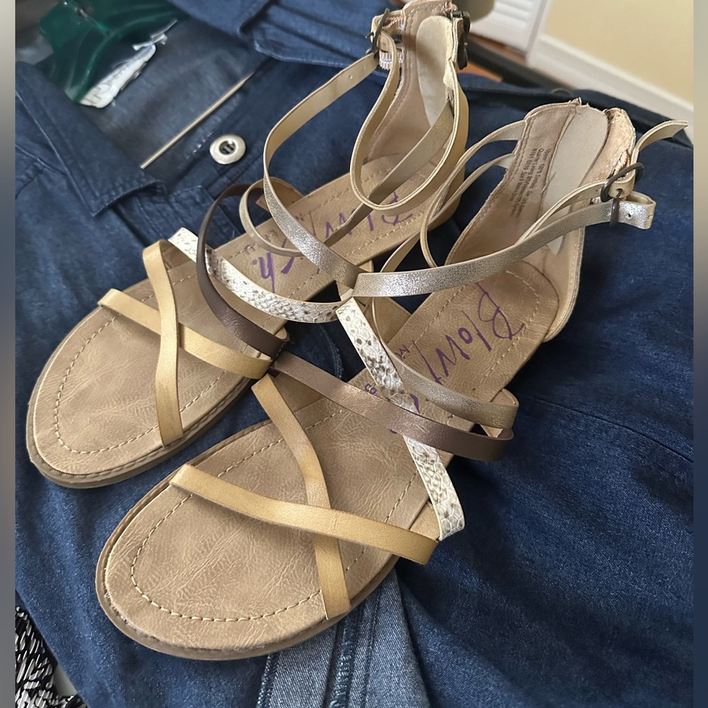 Blowfish strappy sandals